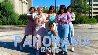 UNIT ONE IZONE 아이즈원 Panorama  DANCE COVER [upl. by Pachston]