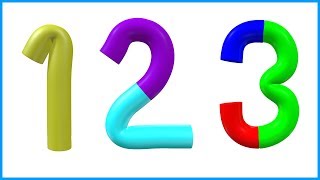 Number Song  123 Numbers  Number Names  1 To 10  Counting for Kids  Learn to Count Video [upl. by Annaerda]