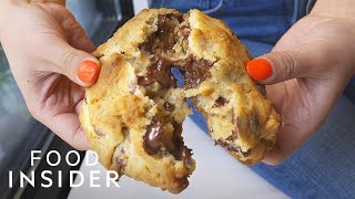 The Best Chocolate Chip Cookie In NYC  Best Of The Best  Insider Food [upl. by Yentruok]