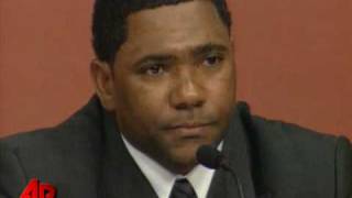 Tejada in Tears As He Apologizes to US MLB [upl. by Bibeau537]