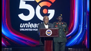 What President Akufo Addo said at 5G rollout [upl. by Kasevich]