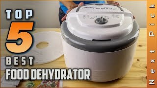 Top 5 Best Food Dehydrator Review in 2023 [upl. by Elleved]