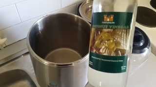 How to clean the Megahome Water Distiller using Vinegar [upl. by Dionisio]