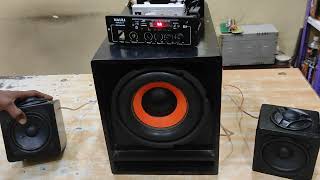 21 subwoofer car system full testing video [upl. by Nazler876]