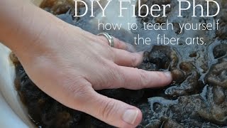 DIY Fiber PhD How to Teach Yourself The Fiber Arts [upl. by Halivah845]