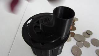 3D Printed Coin Sorter [upl. by Rizzi]