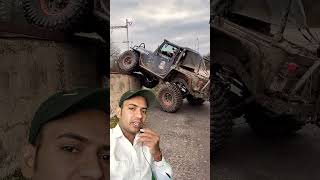 Firangi bhaiya driver automobile 💲 wranglerjl 🤑 offroading 💲 jeepwrangler 🥰 mud 🤔 jeepwrangler [upl. by Ennaylime]