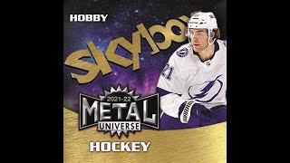 New Years 2024 Rip 5  202122 Skybox Metal Hobby Box  Starting a rip in progress  Cheesy inserts [upl. by Mak]