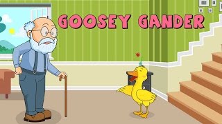 Goosey Gander  Nursery Rhymes and Songs Kiddy Songs [upl. by Gnemgnok311]