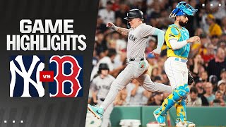 Yankees vs Red Sox Game Highlights 72724  MLB Highlights [upl. by Esertal920]