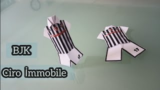 Beşiktaş Forması Kağıttan Ciro İmmobile keşfetbjkformakagittandiykendinyap [upl. by Andrey26]