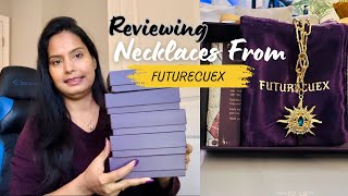 Unboxing And Reviewing Necklaces From Futurecuex [upl. by Chavey]