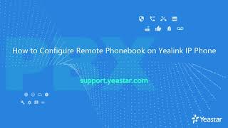 How to Configure Remote Phonebook for Yealink [upl. by Malvina]