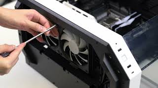 i513600k  RTX 3090 Ti  HYTE Y60 WHITE PC build [upl. by Africah102]