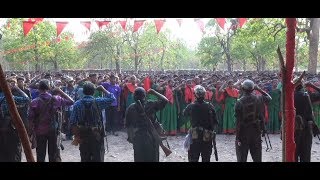 Thousands of people gather in bastar on the occassion of Naxalbari celebrations [upl. by Nillok]