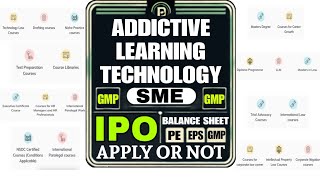 Lawsikho IPO Anil singhvi  Addictive Learning Technology IPO Reviewdetails  Lawsikho Ipo [upl. by Hoeve]