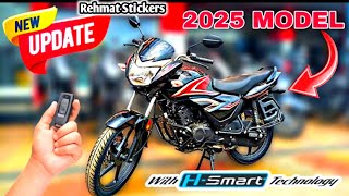 Honda shine 125cc 2025 Model Black Color E20 OBD2 5 New Update  On Road Price🔥Full Review In Hindi [upl. by Airotnahs847]