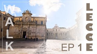 LECCE ep 1  Puglia Walker  Renting in Puglia [upl. by Llertnahs46]