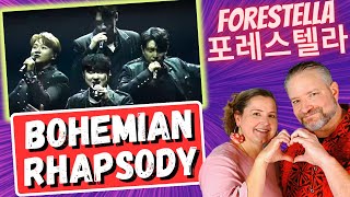 First Time Reaction to quotBohemian Rhapsodyquot  포레스텔라 강형호 고우림 배두훈 조민규  Forestella Mystique [upl. by Olnay280]