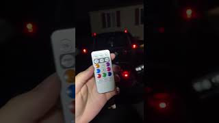 How to do custom light modes on the car led lights from the tiktok shop [upl. by Hnad]