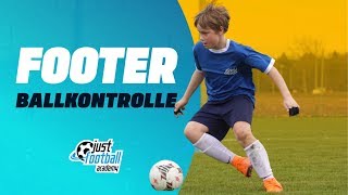 Fussballtraining Footer  Ballkontrolle  Technik [upl. by Eneiluj]