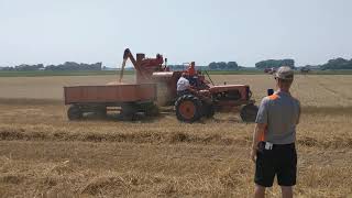 Orange Spectacular 2021 Combining raking and baling [upl. by Parsons988]