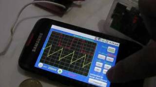 Android Bluetooth Oscilloscope [upl. by Emlyn758]