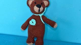 Häkeln  Super Easy Teddybär quoteliZZZaquot  Teil 1  Amigurumi [upl. by Kerrison]