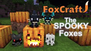 FoxCraft 02 How to Tame SPOOKY Foxes in Minecraft [upl. by Atnauqal598]