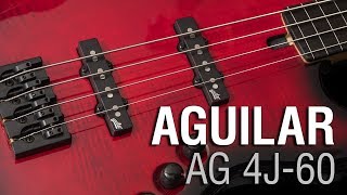 Aguilar AG 4J60  Maruszczyk Elwood 4p Fretless [upl. by Akilegna]