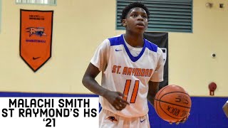 Malachi Smith St Raymonds Hs Freshman Highlights [upl. by Oralee]