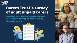 The 2023 Carers Trust Adult Carer Survey  Created by carers for carers [upl. by Ylimme]