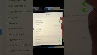 How to setup Siri on iPad in less than 20 seconds apple iPadOS siri [upl. by Aniuqahs]