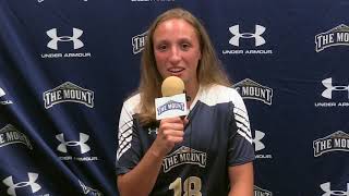 Mount St Marys 2018 Womens Soccer Player Introductions Cheyenna Cook [upl. by Aiyn520]