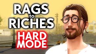 making Rags to Riches even HARDER  Part 1  The Sims 4 [upl. by Enrico558]