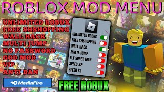 Roblox Mod Menu 2024  Unlimited Robux  Wallhack amp More  Download for Android amp iPhone roblox [upl. by Ahsinel]