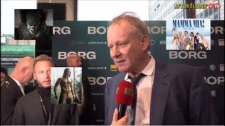 Stellan Skarsgård about his kids Mamma Mia 2 and BORG [upl. by Geralda672]