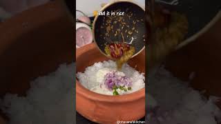 Let’s make rice ganji easyrecipes healthyfood viralvideo viralshort cooking rice yt [upl. by Gilmer]