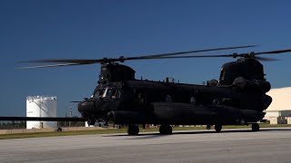 101st ABD Soldiers Fly to Support Hurricane Helene Effort [upl. by Spada]