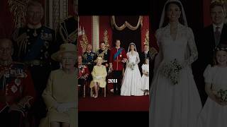 Royal Weddings of heirs to the throne 🇬🇧royalfamily wedding queenelizabeth royalty uk viral [upl. by Anerul]