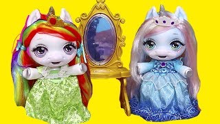 Baby Unicorns are Princesses  Toys and Dolls Family Fun with New Dollhouse  Sniffycat [upl. by Schilling254]