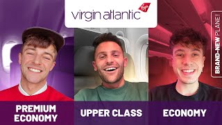 VIRGIN ATLANTIC A330900neo FIRST EVER FLIGHT  Comparing Business Class Premium and Economy [upl. by Hedvig135]