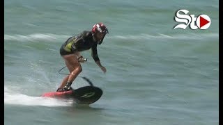 Arranca la primera edición de la carrera Jet Surf en México [upl. by Ecinerev]