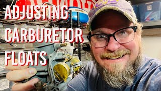 How To Adjust Carburetor Float Height [upl. by Markos960]