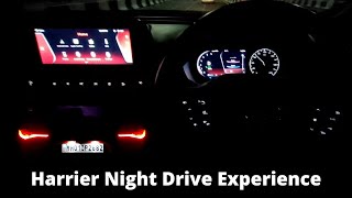 Tata Harrier Night Drive Review  Headlight Response  Night Drive Experience  Hills and Highway [upl. by Powe]