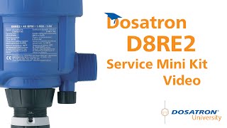 Dosatron D8RE2  40 GPM Service Mini Kit Video [upl. by Matthus]