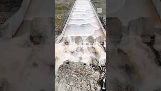 Oroville Dam spillway releases in California [upl. by Ecirrehs]