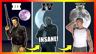 Evolution of MOON LOGIC in GTA Games GTA 3 → GTA 5 [upl. by Rossi]