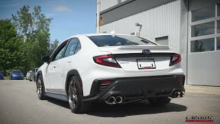 LACHUTE PERFORMANCE CATBACK  WRX 2022 [upl. by Carlen]