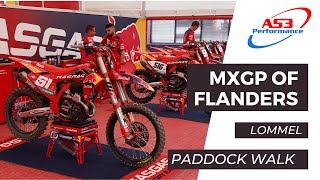 2023 MXGP of Flanders  Lommel  Paddock Walk [upl. by Tripp]